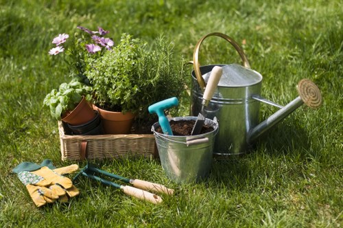 Low-maintenance garden soft landscaping for a Camberwell home